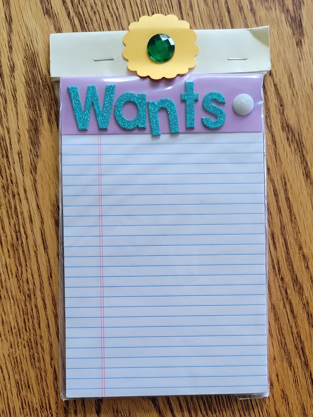 Set Of 4 Handmade Magnetic Notepad Set